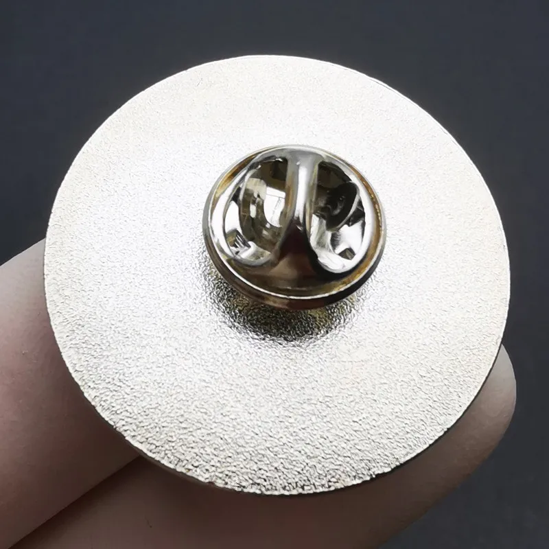 العناصر الشعبية بروش الإلهام الفني الموسيقي الملحقات الأكثر المفضلة علامات الفرقة المينا شارة بدبوس تعزيز الموضة #2