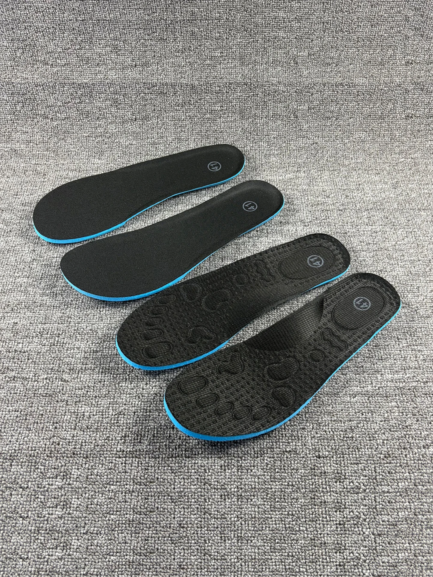Nuskiv Unisex Comfortable Shoe Insoles Breathable Wide Last General Purpose Footbeds for Men Women Available in Multiple Sizes