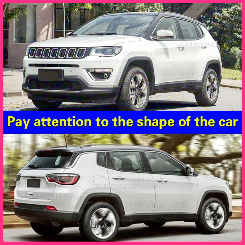 Fender Mudguard Mud Flaps Guard Splash Flap Mudguards Car Accessories For jeep compass 2017 2018 2019 2020 2021 2022 2023 view 2