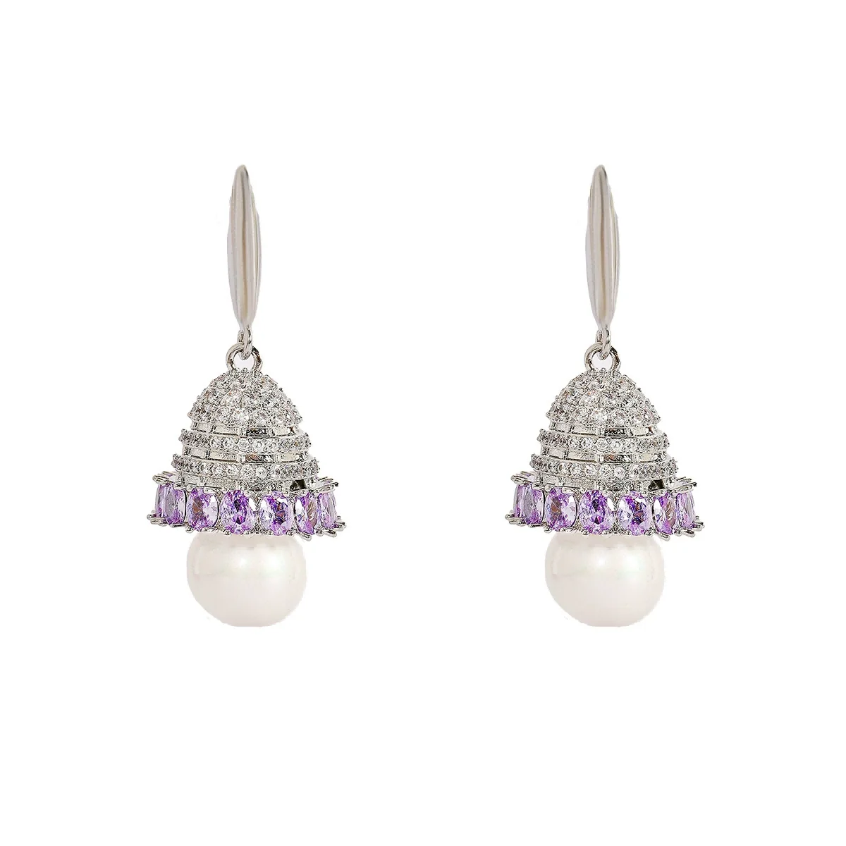 New Wind Chime Pearl Design High-end Earrings for Women, Fashion Personality & Perfect for All Outfits