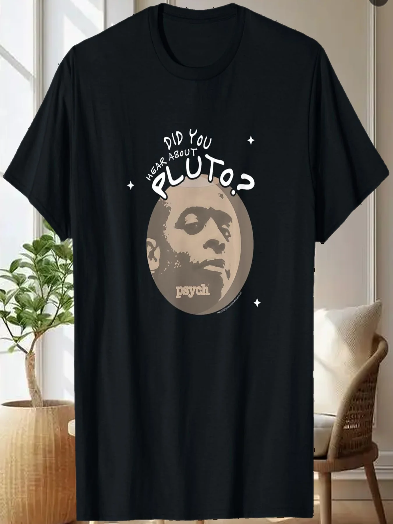 

Psych Did You Hear About Pluto Gus Футболка