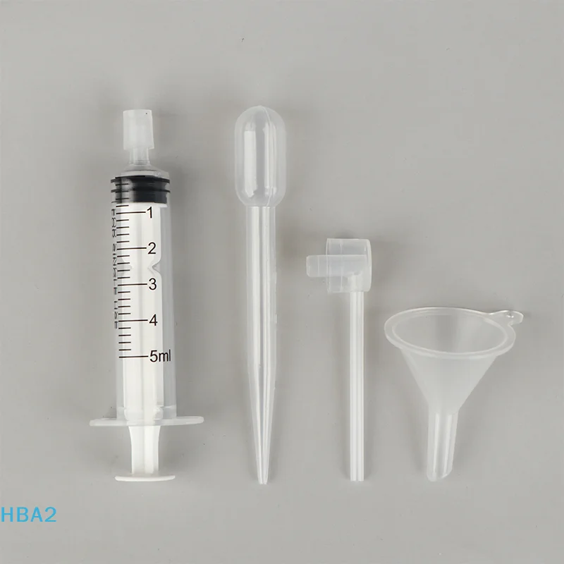 【H】3/4Pcs Perfume Refill Tools Set Plastic Diffuser Syringe Straw Dropper Funnel Spray Dispensing Required Cosmetic Tools