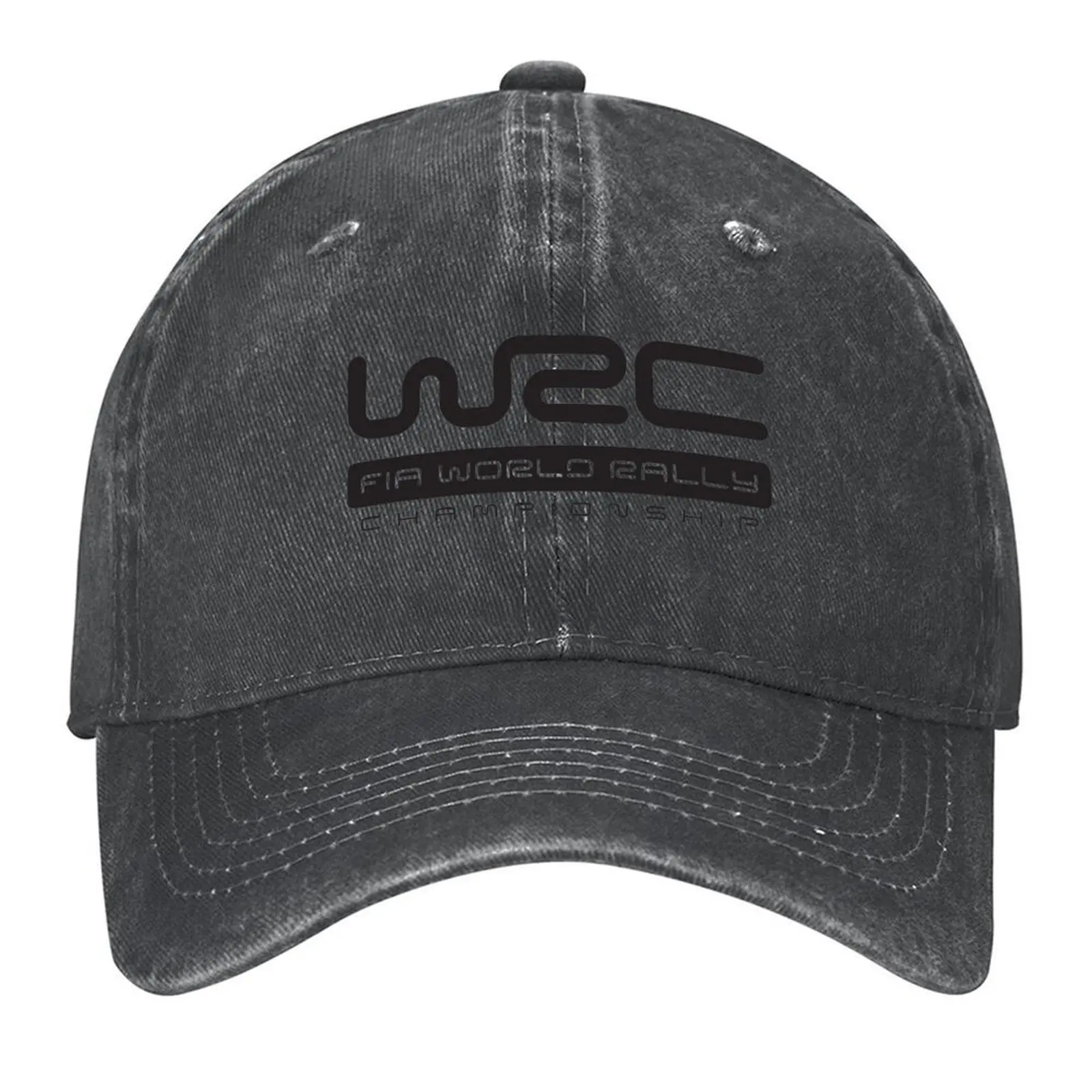 

WRC World Rally Championship logo black Baseball Cap Streetwear Winter hat Ball Cap Golf Women Caps Men's