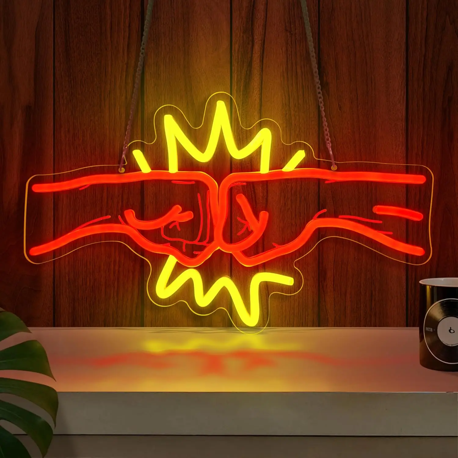 Fist Bump Neon Sign USB Dimmable LED Neon Light for Room Bedroom Club Restaurant Shop Party Home Decoration Gift