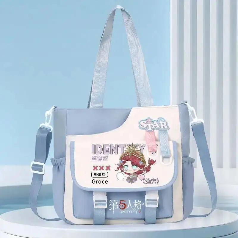 

Anime Game Identity Ⅴ Cos Wu Chang Geisha Naiad Composer Etc. Unisex 2025 Cartoon Print Commuter Daily Crossbody Bag Prezzie
