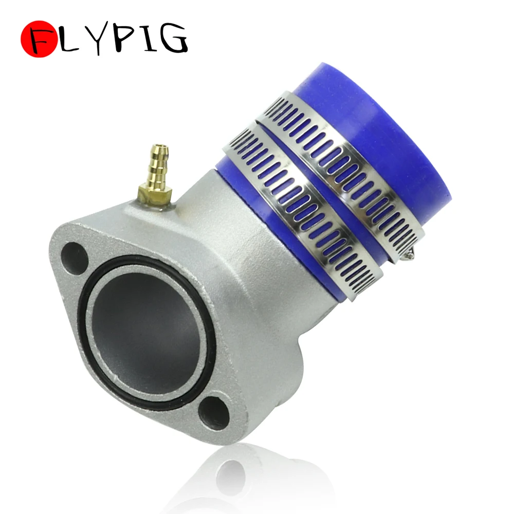 Motorcycle Racing 27mm Intake Manifold Boot for GY6 125cc - 250cc 4-Stroke QMJ QMI 152/157 Moped Engines Scooter ATV and Go Kart