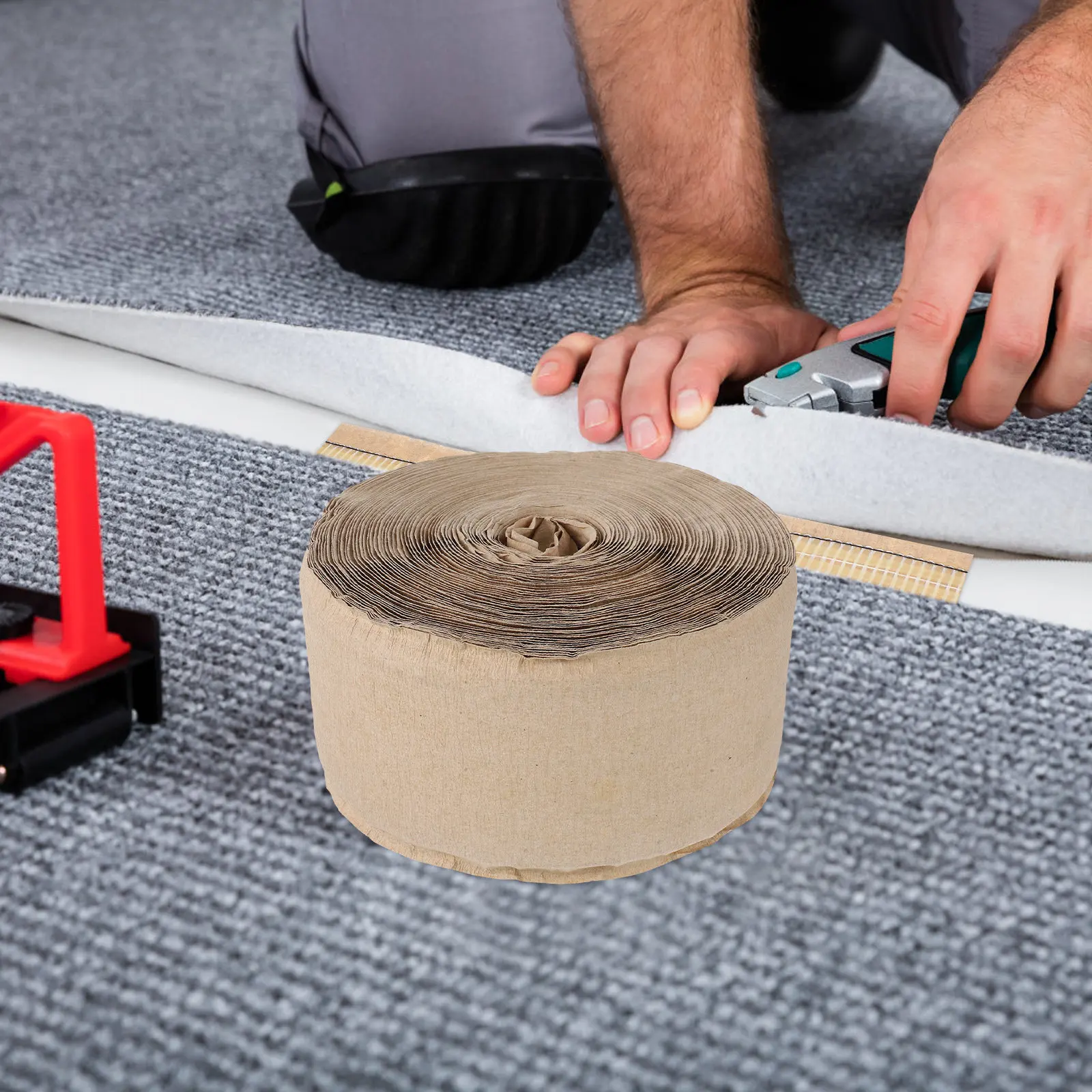 

Carpet Seam Heat Bond Tape 1 Roll Easy Joining Tool Strong Thermal Adhesive for Repairs Suitable for All Rug