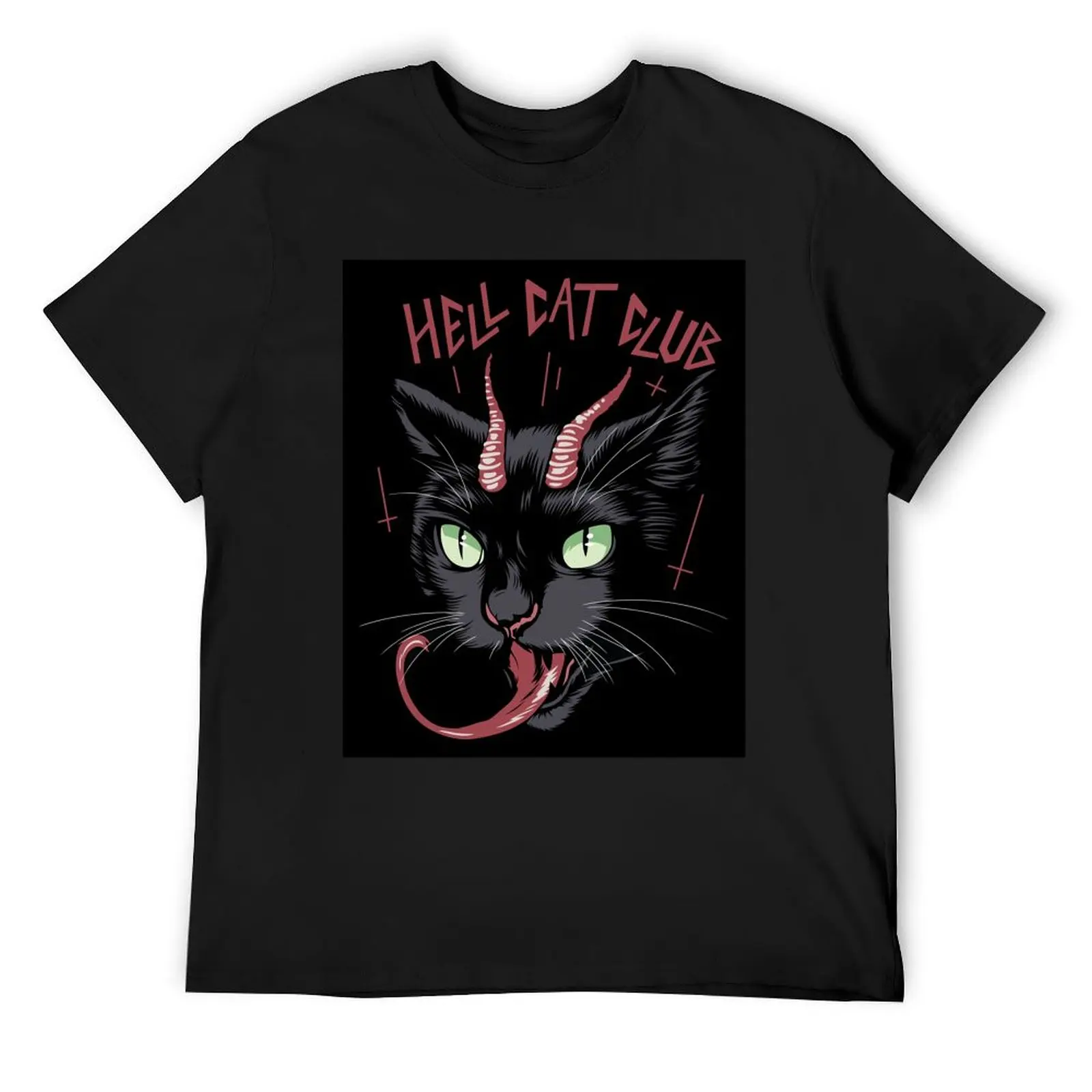 

HellCat Club T-Shirt anime t shirts anime stuff tees new gifts and t-shirts t shirt men 100℅ cotton