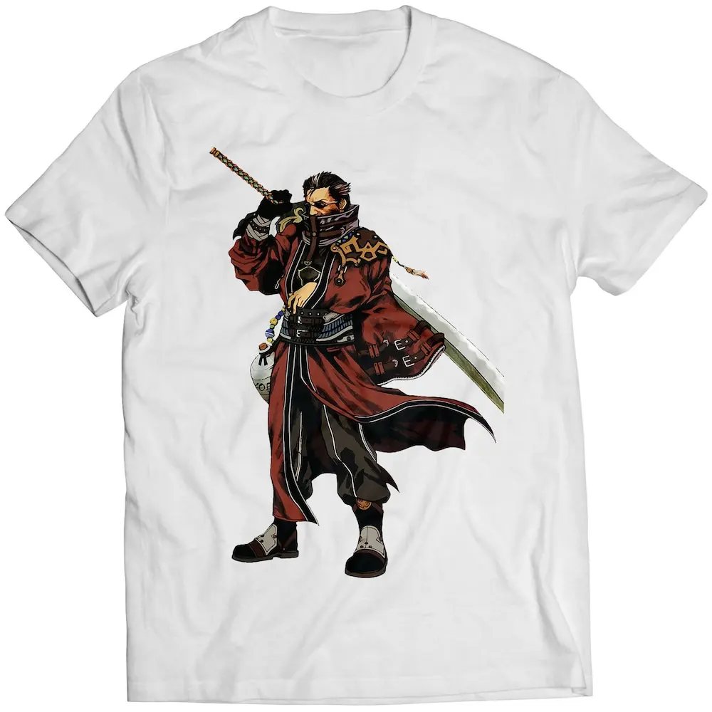 Auron Ff10 X Premium T Shirt Vectorized Design