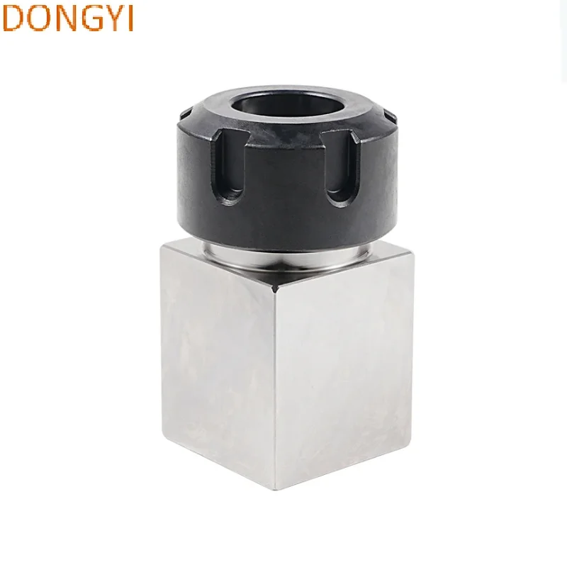 ER Square Hex Collet Block Chuck Holder  Workholding Holder for CNC Lathe Engraving Machine ER25/ER32/ER40