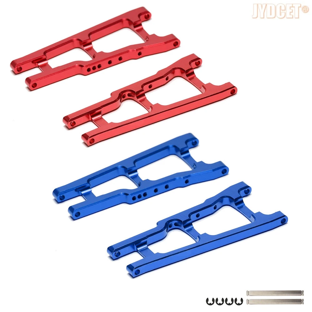 

#3655X Aluminum Front / Rear Lower Suspension Arms for RC 1/10 Traxxas Slash 4x4 Rustler Stampede