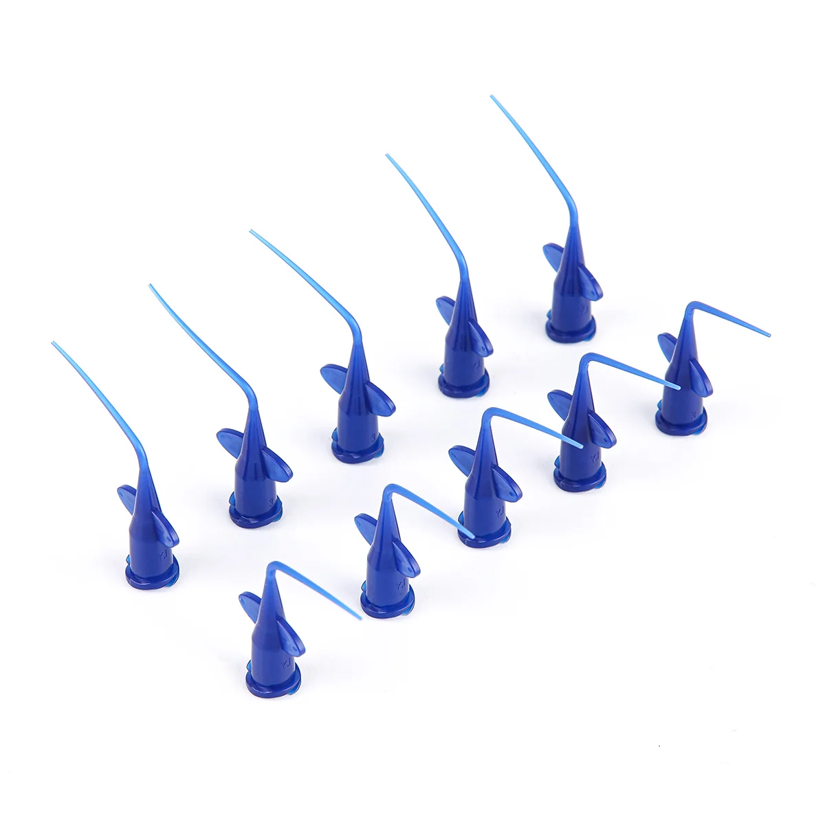 Seringa Dental Dicas de Irrigação Descartáveis Agulha Endodôntica Aplicador do Canal Radicular Agulhas de Irrigação Periodontal 50Pcs