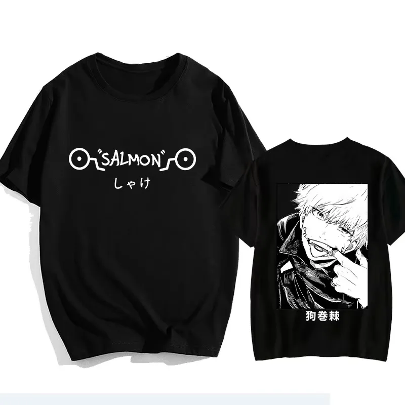 2026 Men Anime Style Abstract Graphic T Shirt Retro Character Art Print Short Sleeve Cotton Unisex Tops