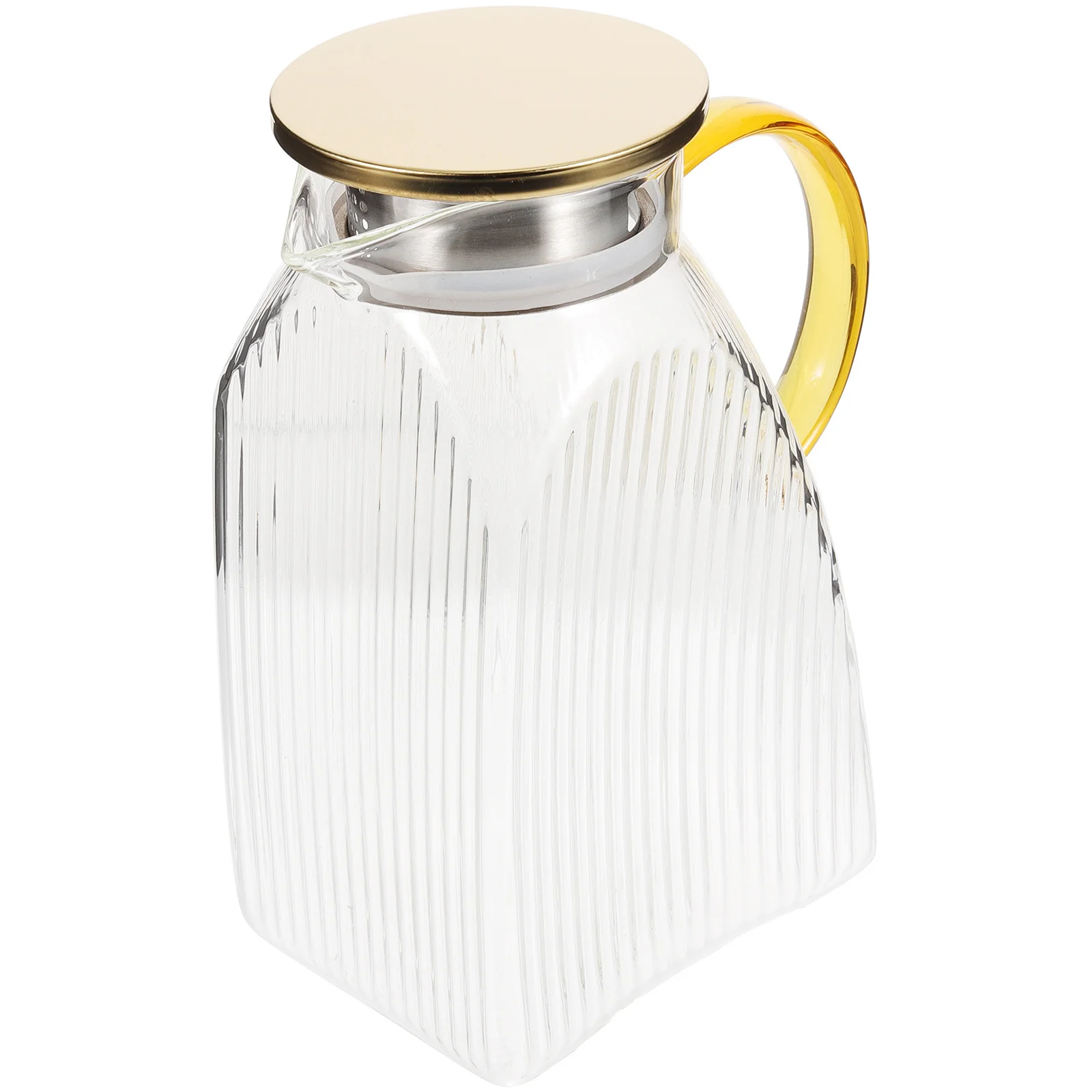 

Стеклянный кувшин для холодной воды большой емкости для боковой двери холодильника Элегантный дизайн Простота в использовании и хранении Чайник для напитков