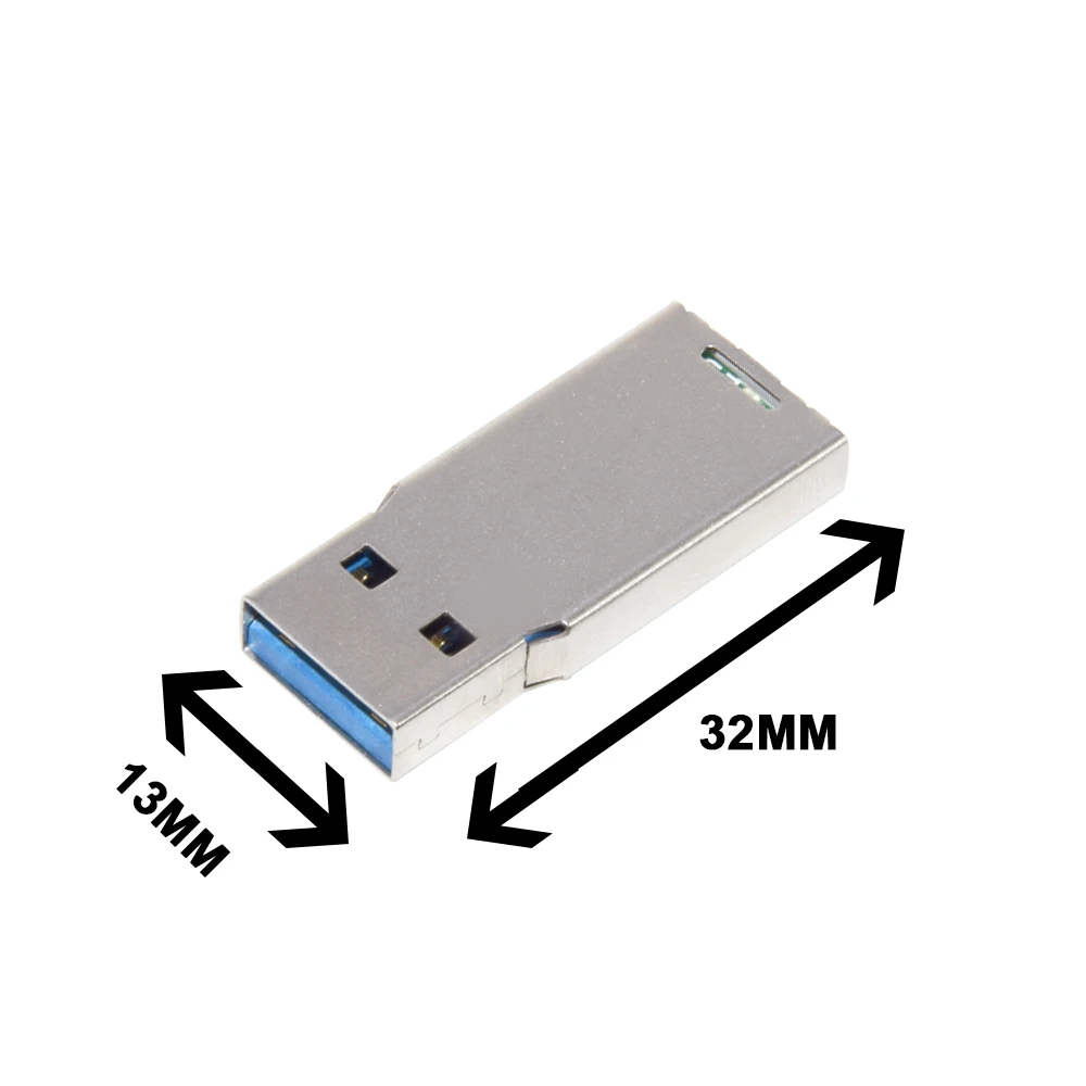 Высокоскоростной UDP USB 3,0 флэш-накопитель 8 ГБ 16 ГБ 32 ГБ 64 Гб 128 ГБ короткий U-диск полуготовый универсальный чип флеш-накопитель оптовая продажа с завода