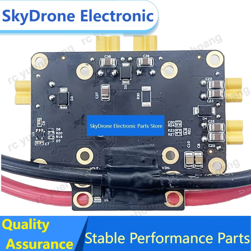 SkyDEl1PCS RC 4S-14S Current Meter Power Distribution Board Input 18V-60V Output 3 Channel PCB Module Support PX4 ArduPil