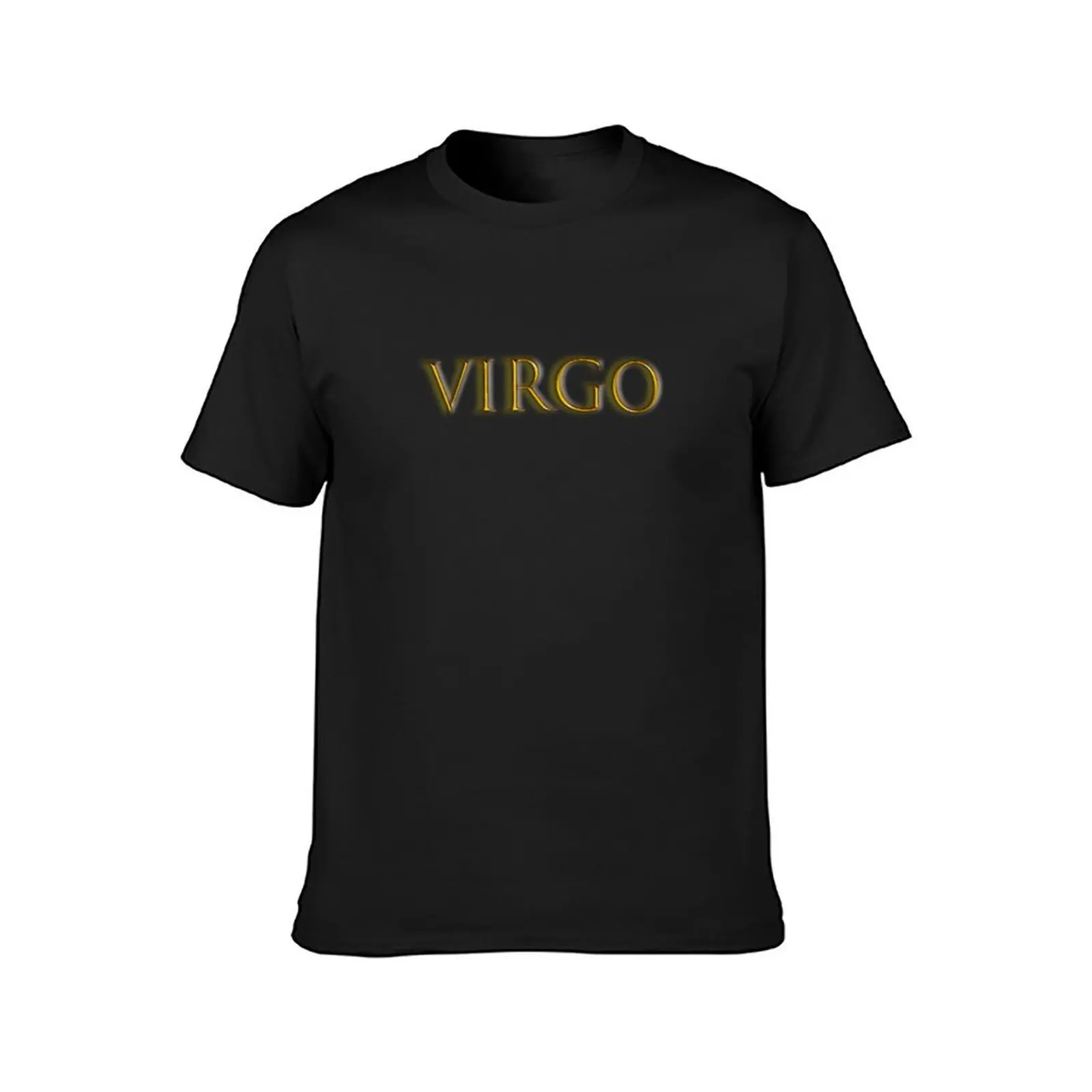 Virgo Gold T-Shirt sweat korean fashion blanks mens t shirt graphic