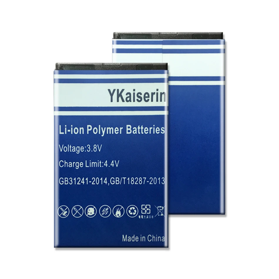 YKaiserin-Bateria para Nokia, BL-4U, BL 4U, 4600mAh, Nokia 206, 300, 301, 305, 308, 310, 311, 500, 501, 515, 5530, 8800, ARTE, ASHA, E66