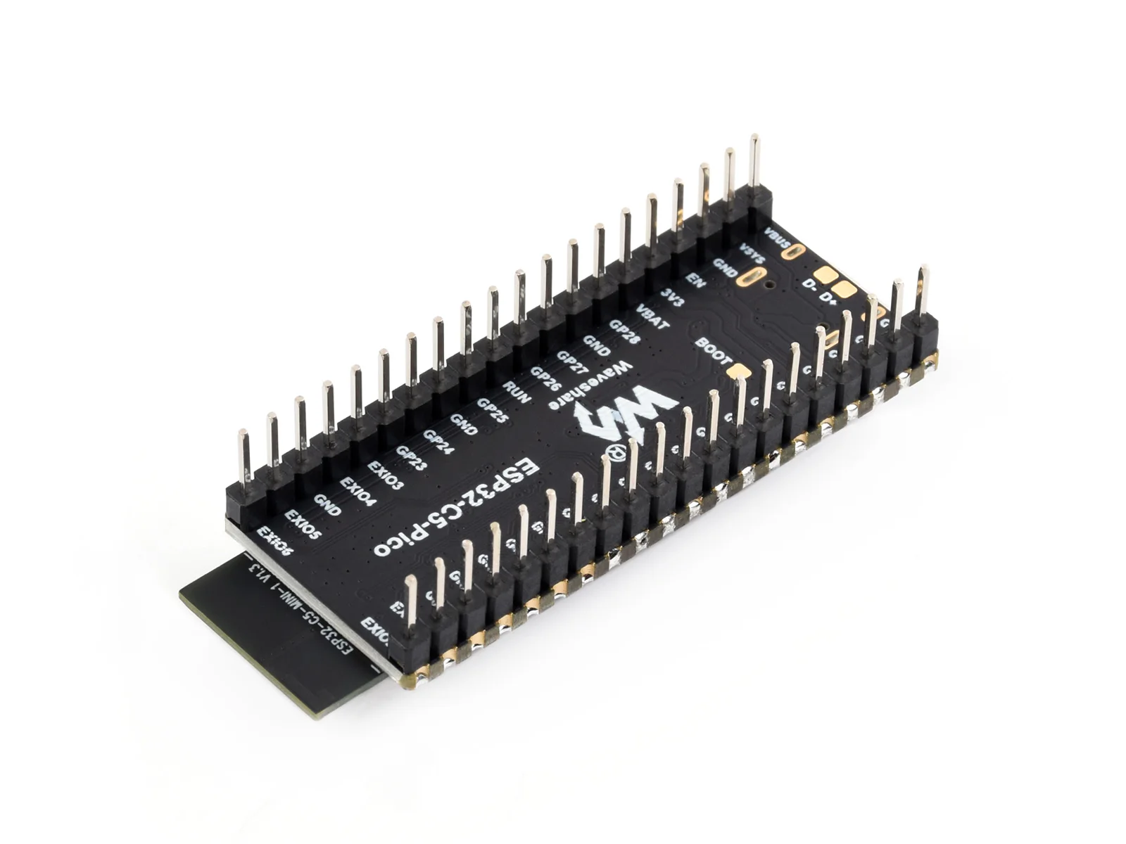 Waveshare ESP32-C5-Pico-M RISC-V Dual-Band WiFi 6 Dev Board 240MHz Pico Form Factor Zigbee Thread Matter IoT Gateway Arduino ESP