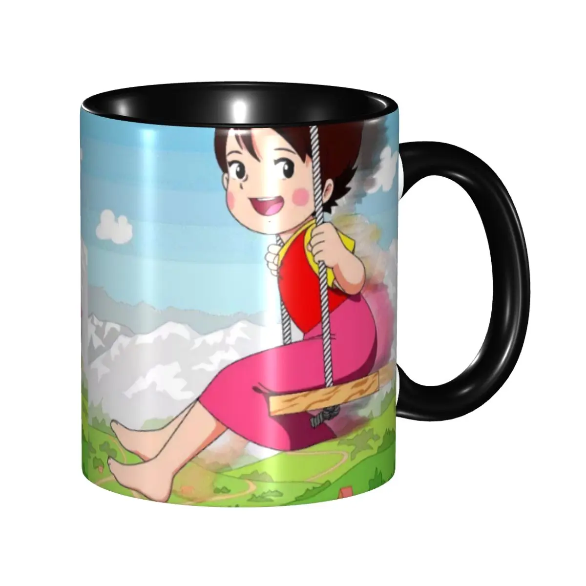 Alps Mountain Girl …