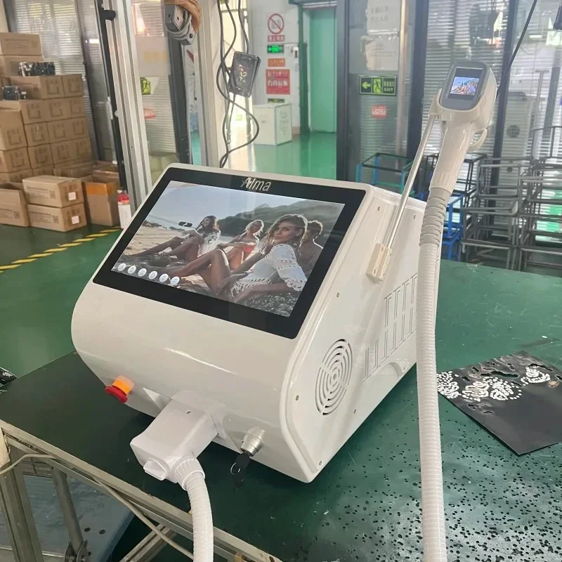 2024 Nieuwste 808nm Diodo Laser Ijs Platina Diodo Laser Ontharing Macchina 755 808 1064nm Haar Verwijderen Laser Verwijderen Haar