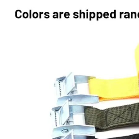 2Mx25mm Ratchet Belt Anchor Points Down Roof Rack Dryer for kayak Luggage Lashing Straps Moving Refrigerator For Car Motorcycle