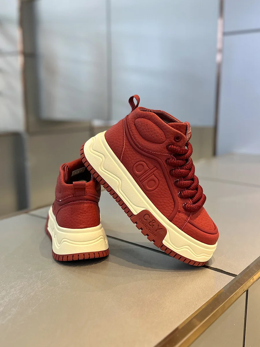 

Мужские удобные модные высокие берцы Dad oes Soft Bot Casual Sports oes осень-зима новые универсальные дышащие брюки