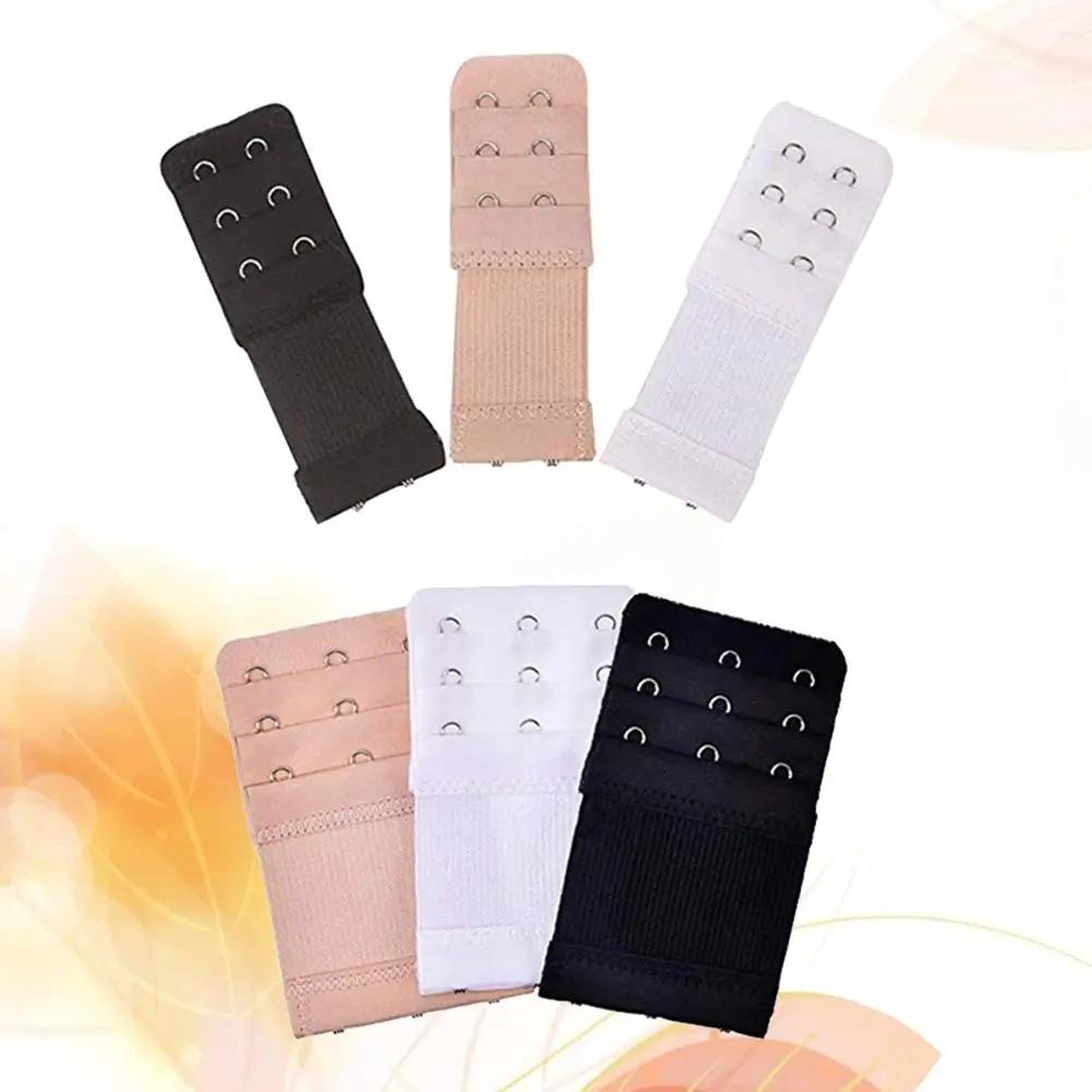 6 Pcs Bra Lengthened Strap Hooks Sports Extension Buckle Extender Pregnant Woman Women's Athletic Underwear