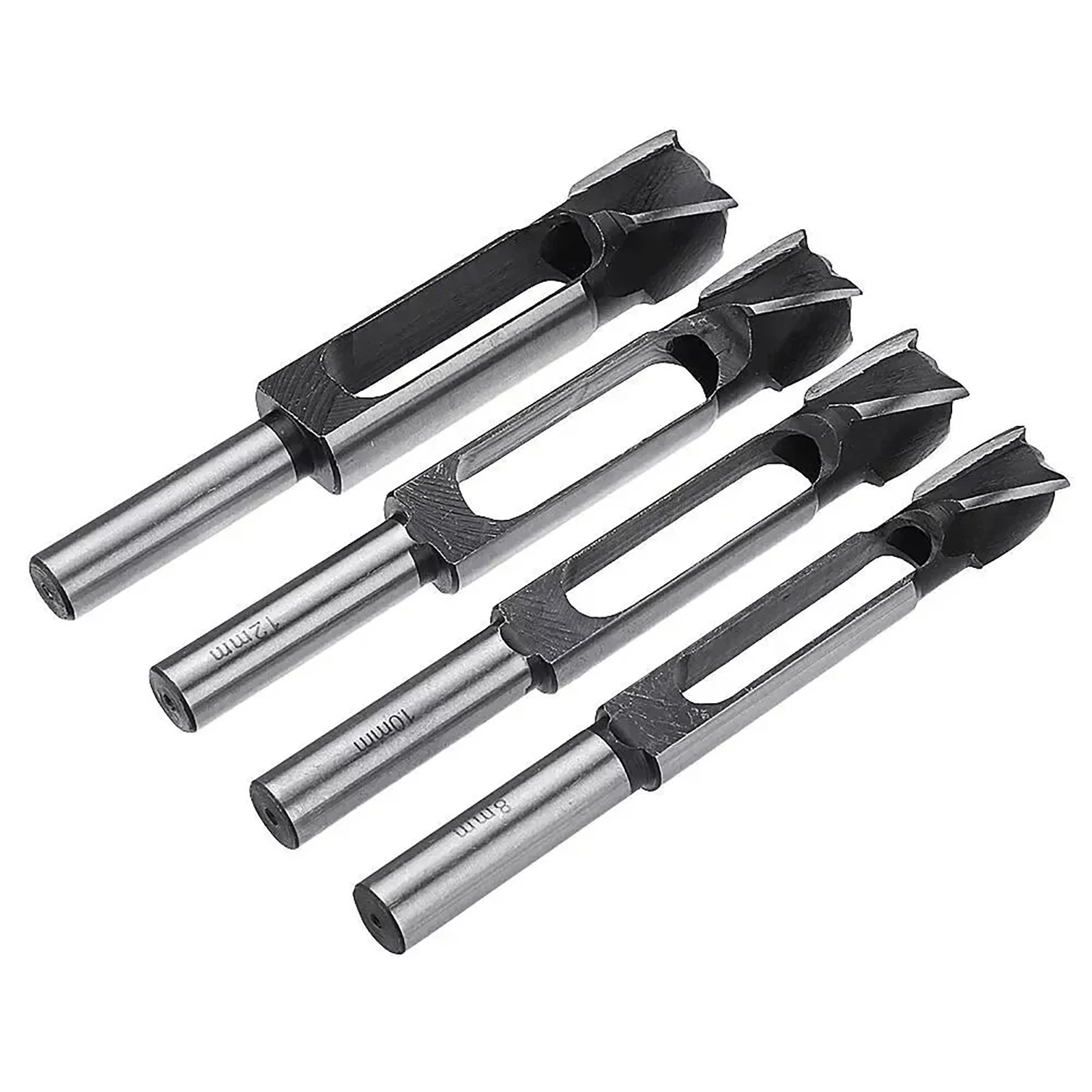 1Pc 8/10/12/15mm Plug Drill Tenon Dowel Drill Bit 1/2