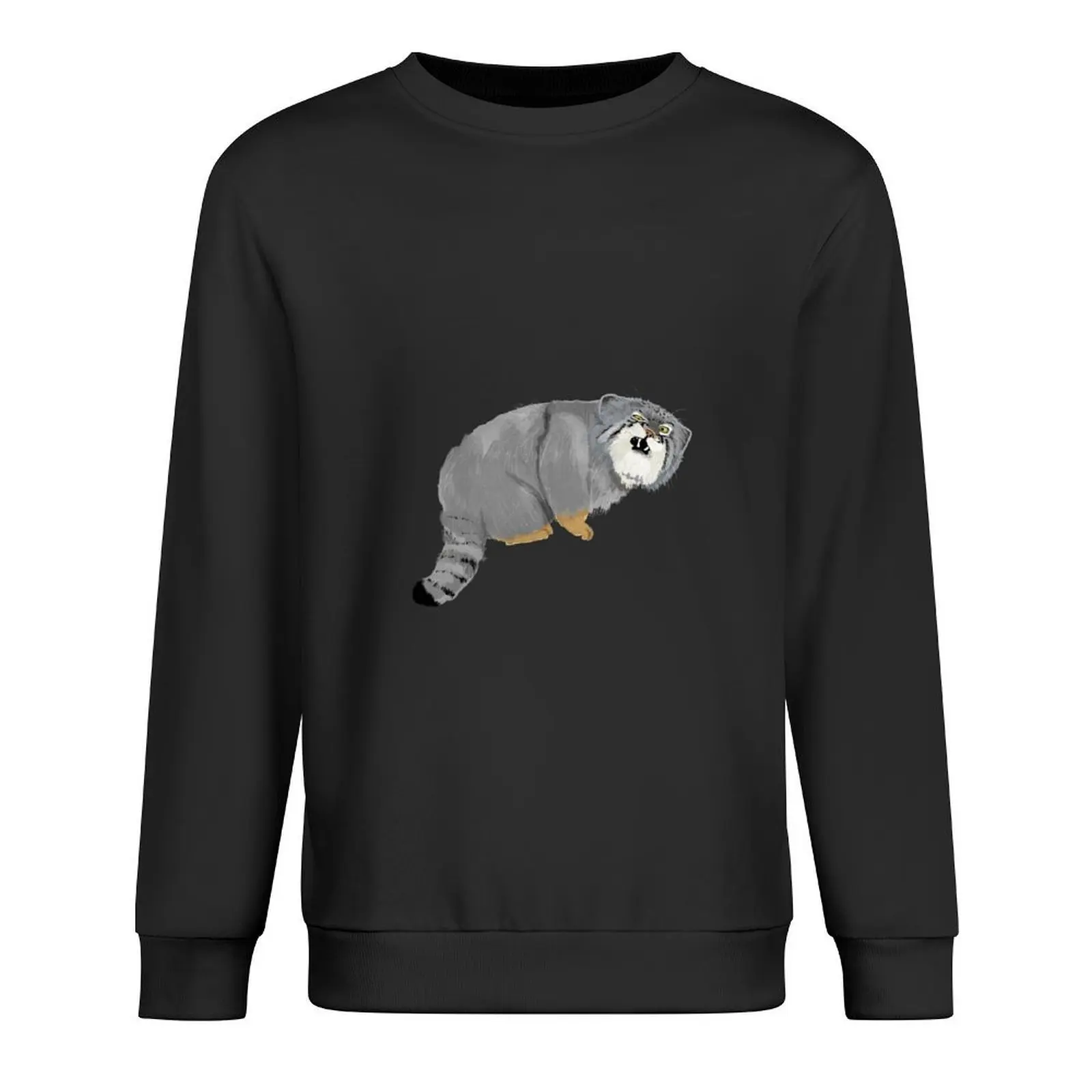 

Pallas Cat Sticker Pullover tracksuit men mens designer clothes men's autumn clothes mens clothing new in hoodies & sweat-shirt