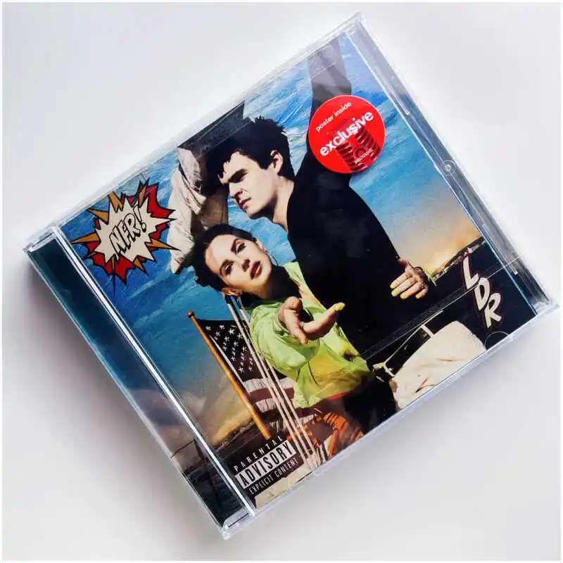 

Dream Pop Lana Del Rey Music Record Greatest Hits NFR Album Music CD Cosplay Walkman Car Soundtracks Box Party Music Collection