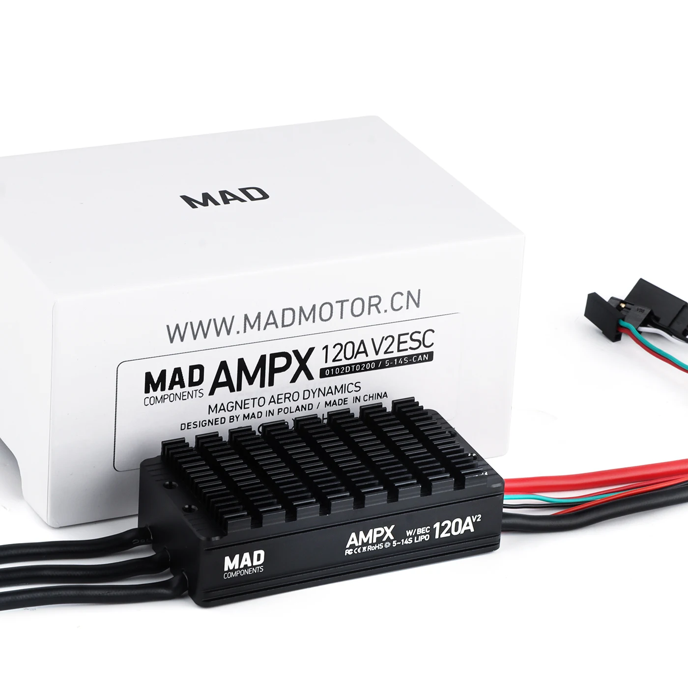 

MAD AMPX 120A (5-14S) BLDC ESC для дронов