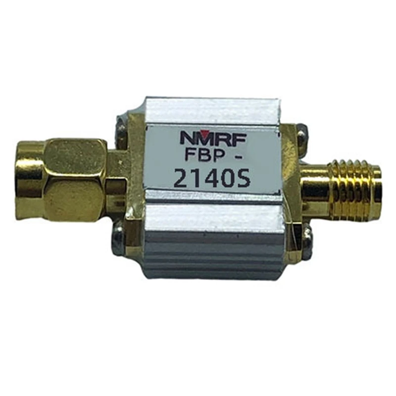 SMA 인터페이스가 있는 NMRF SAW 2140Mhz, 소음 감소, UMTS 1DB 통과 대역 신호 통과 필터, 1 개