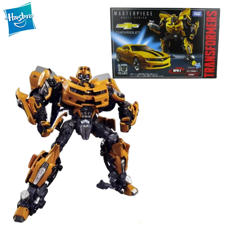 New Original Hasbro TAKARA TOMY Transformers MASTERPIECE MOVIE SERIES MPM-3 Bumblebee Action Figure Model Toys
