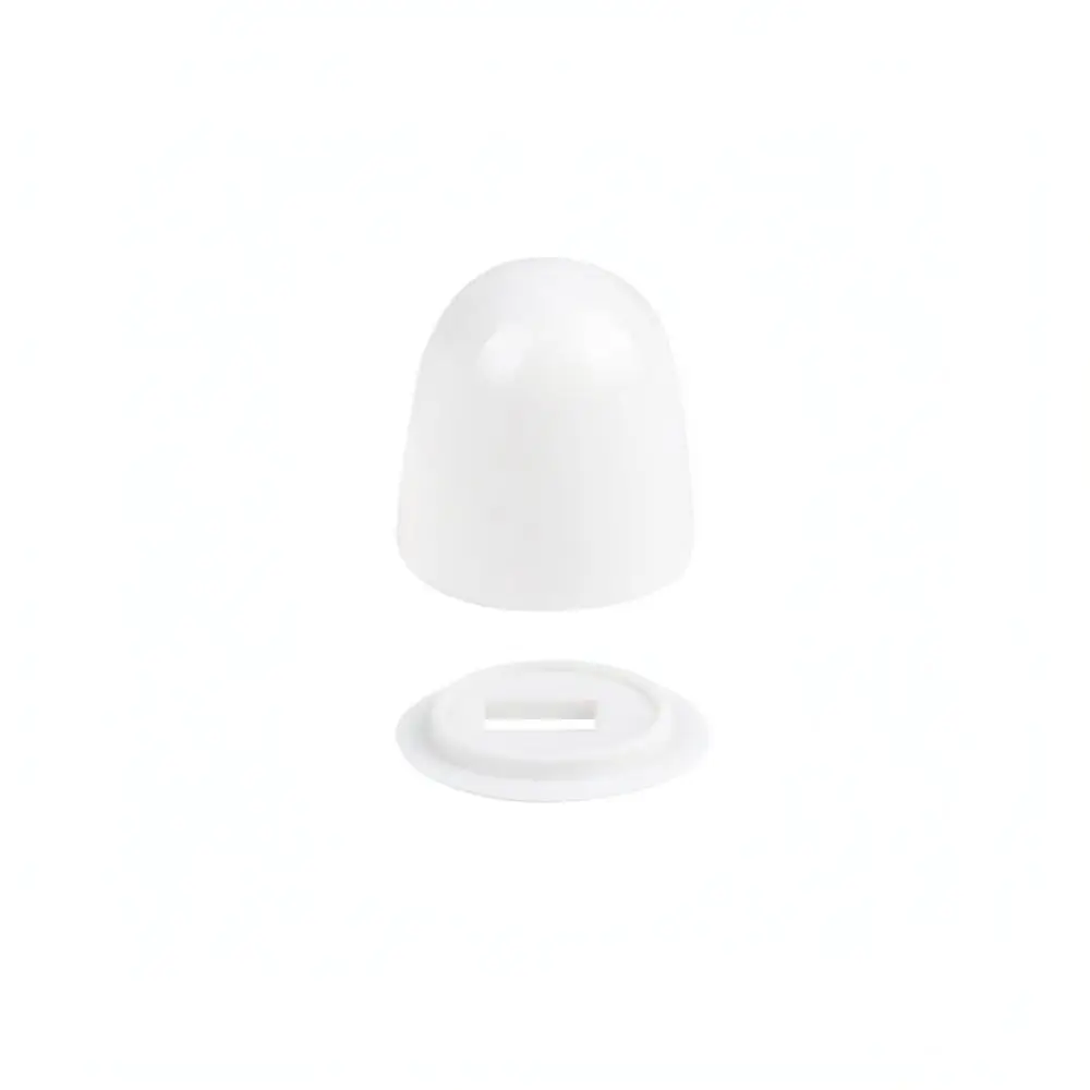 Universal Bathroom Toilet Bolt Decorative Caps Raised Style Plastic Cover Hardware Fittings Maintenance Accessory