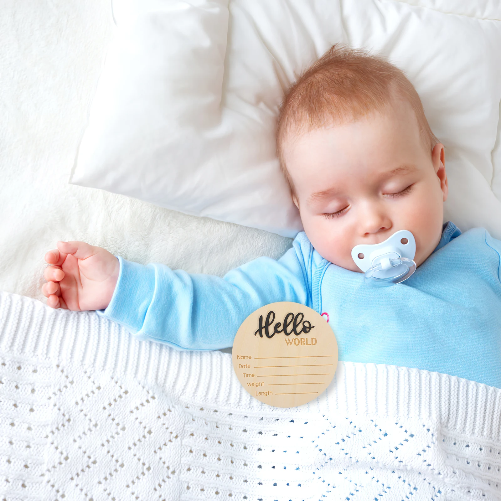 

Wooden Birth Shape Newborn Name Newborn Birth Announcement Sign Name Sign Photography Prop Craft Pendant Black Color