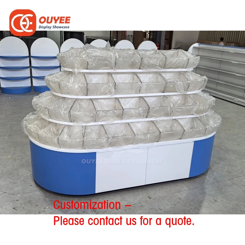 custom.Integrated Solution Retail Outlet Led Lighting Display Fixture Odm Service Candy Shop Kiosk