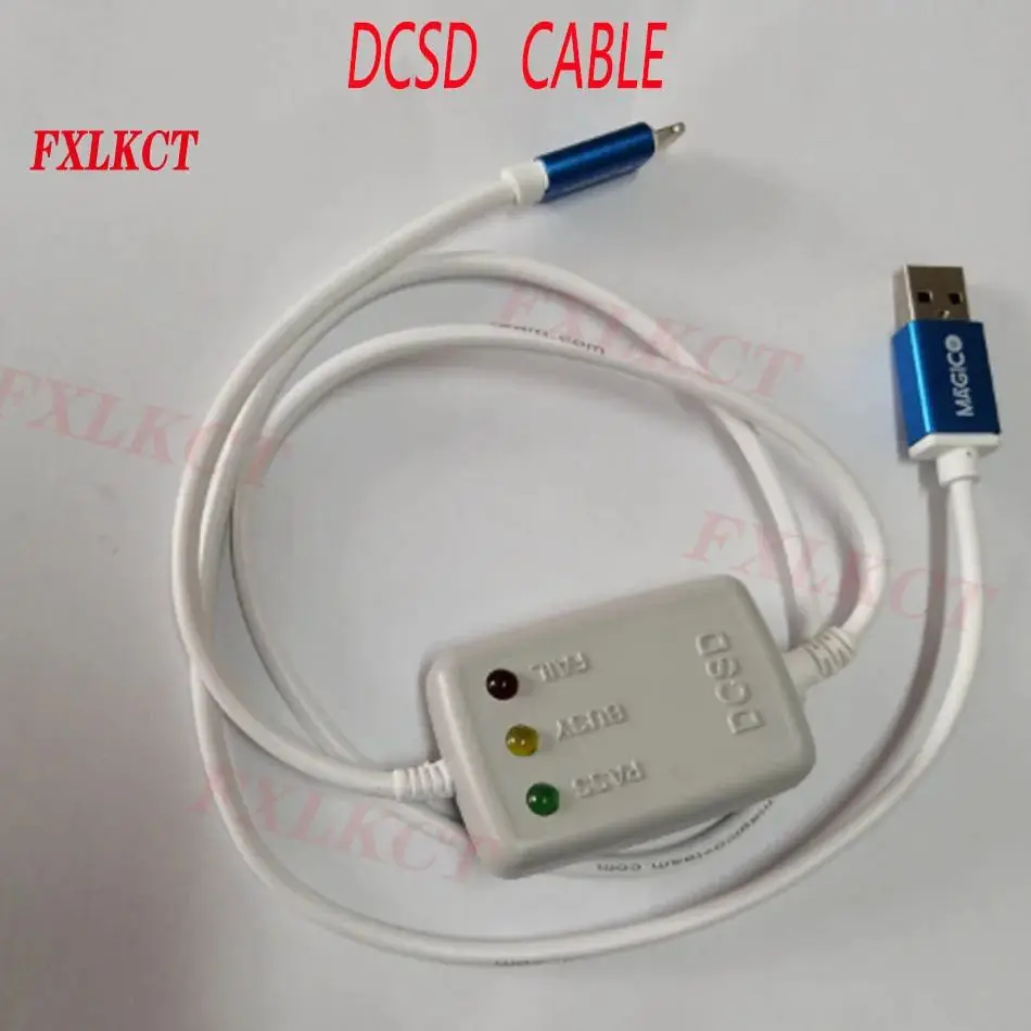 DCSD Engineering Serial Port Cable, Data Cable, purple Screen, Use for iPhone 7, 7P, 8, 8P, X, iPad to Write Data to SysCfg