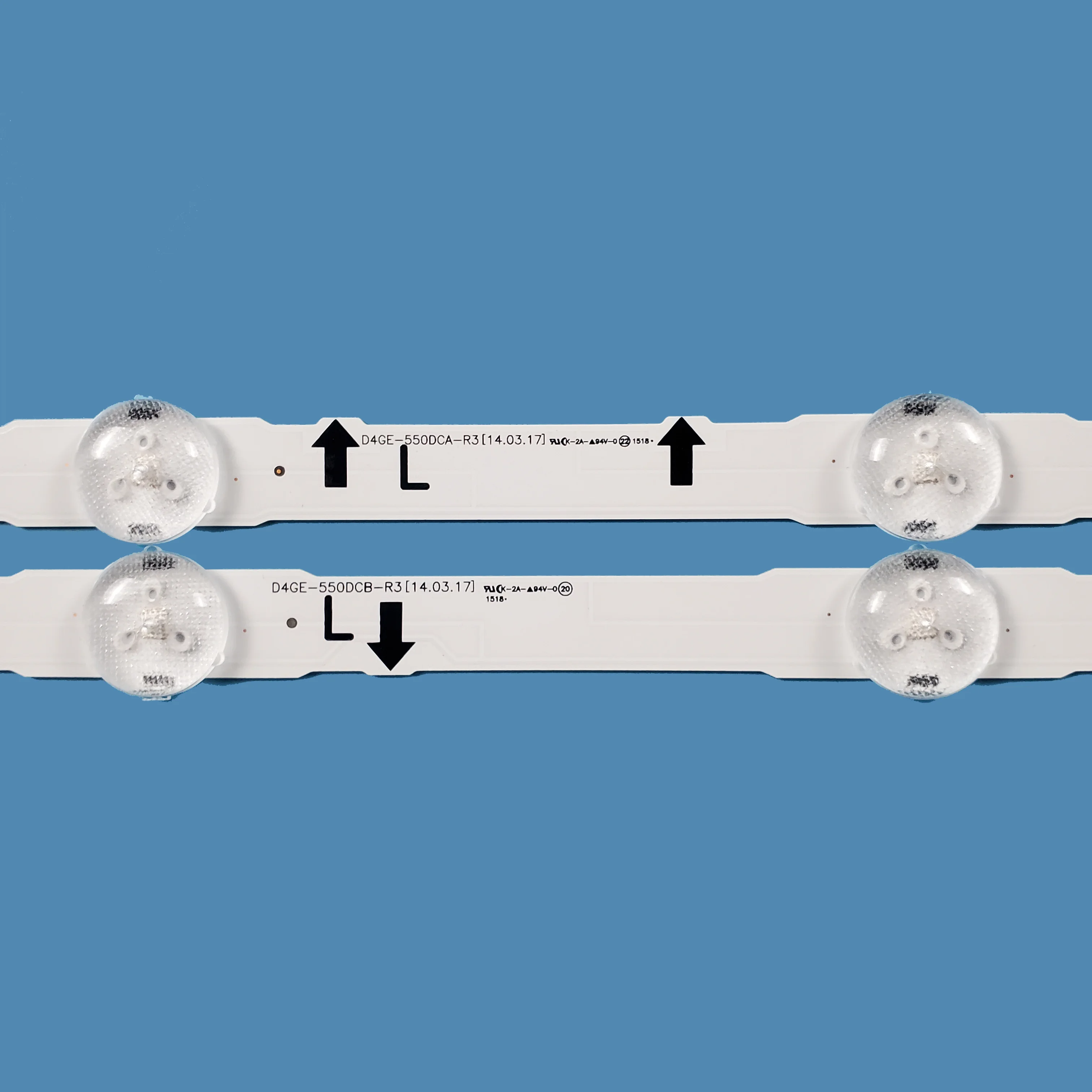 Tira de luz de fundo LED para Samsung, barra de luz original, 55 polegadas, UA55J5088, LH55DME, D4GE-550DCA, DCB-R3, 2014SVS55, novo