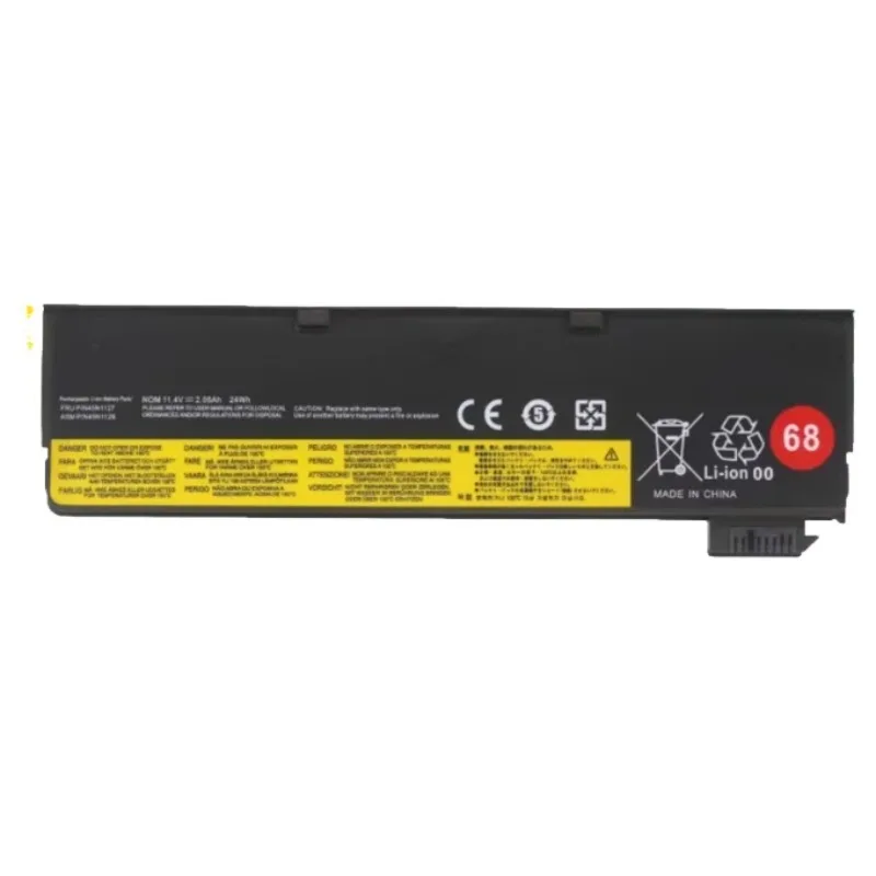 

Аккумулятор для ноутбуков Lenovo ThinkPad P50s, T440, T450s, T460, T470p, X240-3 68, 2050 мАч