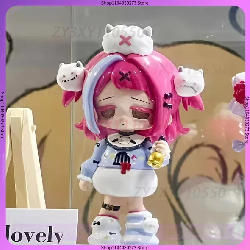 

Missy Sweet Mourning Lolita Handmade Cute Cartoon Doll Blind Box Second Generation Crow Paradise Series Fashion Desktop Ornament