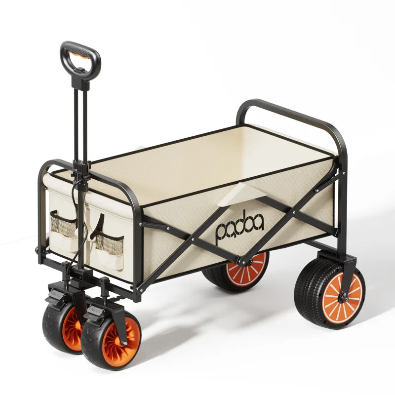 

Electric Car Outdoor Car Portable Car, Picnic Car, Can Carry People, Foldable Handcart Camping Tent Cart