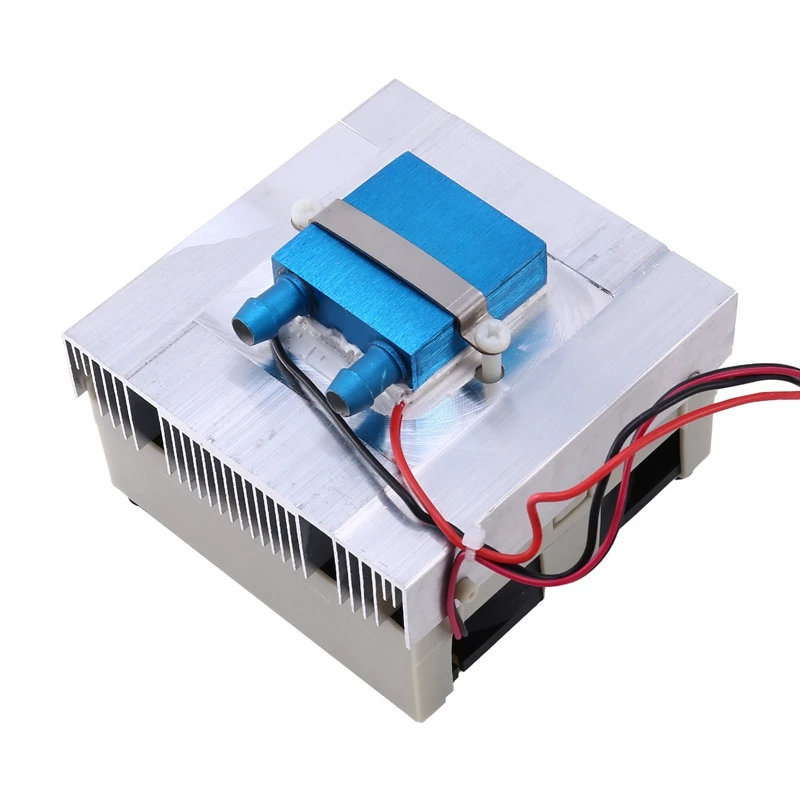 DIY Thermoelectric Cooler Cooling System Semiconductor Refrigeration System Kit Heatsink Peltier Cooler for 10L Water-A56M