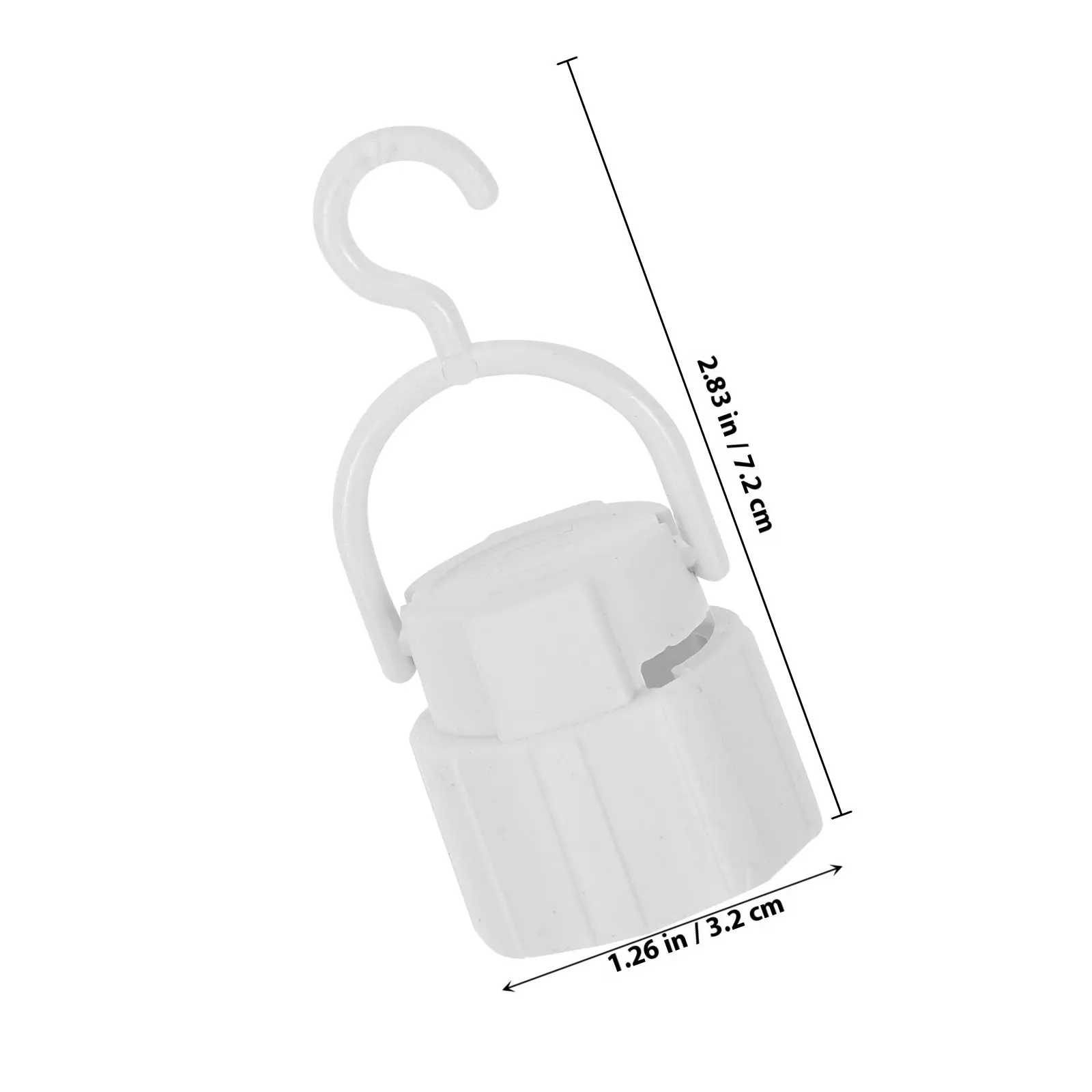 10Pcs Emergency LED Bulb B22 Holder Hook Portable Light Socket Adapter Camping Tent Lamp Charging Outdoor Indoor
