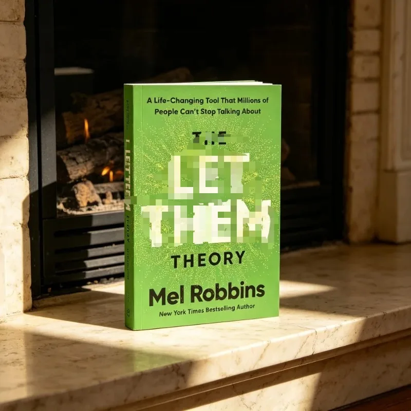 The Let Them Theory By Mel Robbins, Hardcover Self‑Improvement Book, Mental Health Emotional Healing Reading Book