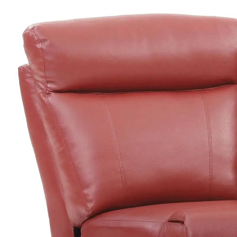 Wedge G765B-W, Red Color Adjustable Shoe for Comfort and Style