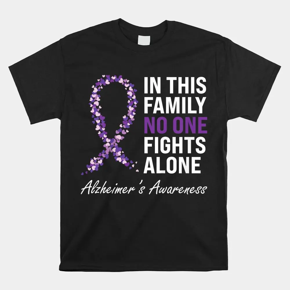 

Haunt Reaper Men T Shirt Alzheimer's Awareness Purple Ribbon Dementia Mom Dad Grandpa Shirt Short Sleeve Summer Casual