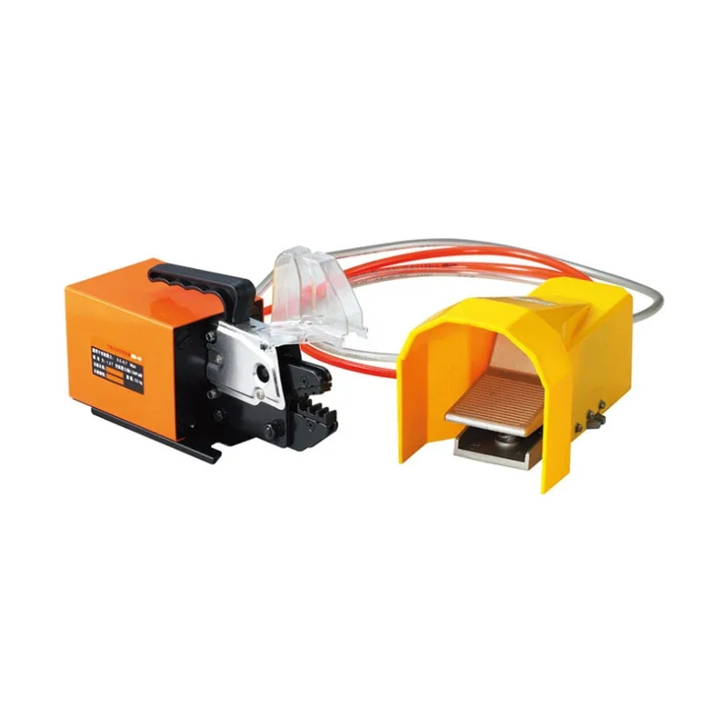 AM-10 Labor-saving and safe pneumatic terminal crimping machine Cylinder-driven foot-operated crimping tool