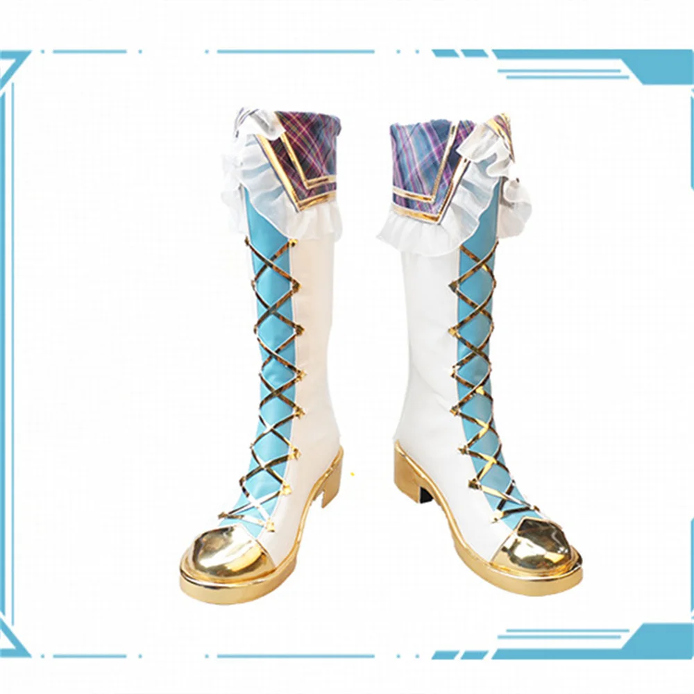 Love Live LoveLive!SuperStar!! Liella Arashi Chisato Tang Keke Kuku Shibuya Kanon Heanna Sumire Hazuki Ren Cosplay Schuhe Stiefel