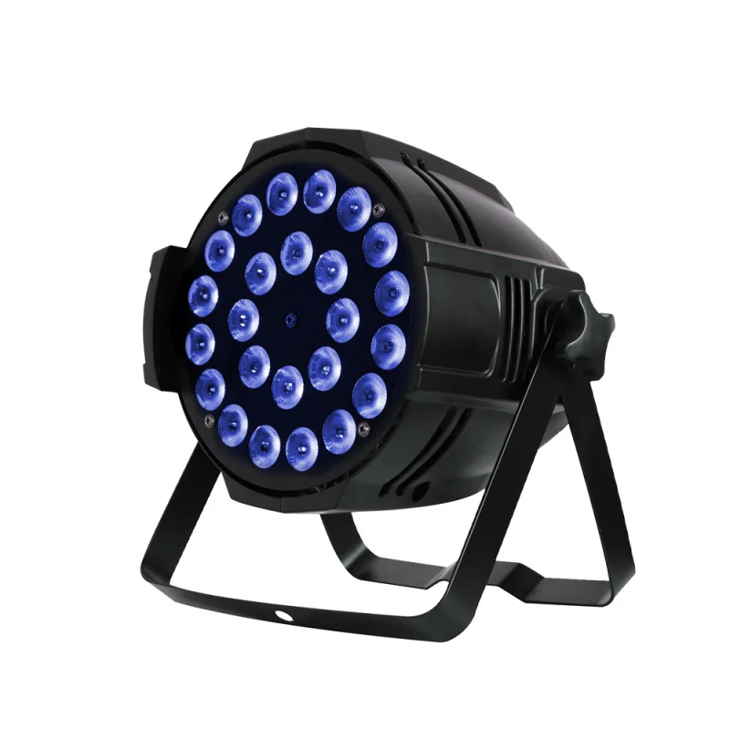 

Factory Price 24x10W RGBW LED Par Stage Lights DMX512 Sound Control Aluminum IP20 CRI 90 Weddings Clubs DJ Events Disco Lights